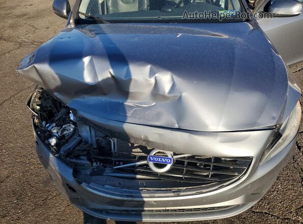 YV140MTL1J2460637 2018 VOLVO S60 Gray Սալոնի հետևի տեսք
