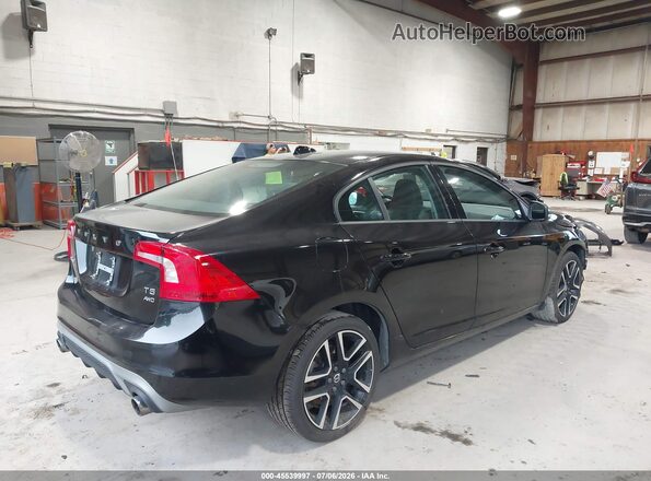 YV140MTL2J2459822 2018 VOLVO S60 Black უკანა მარჯვენა