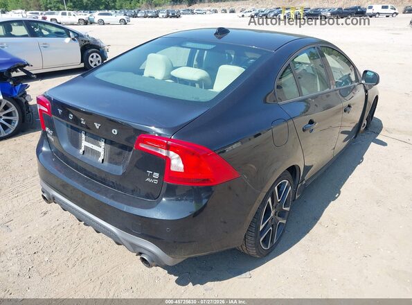 YV140MTL3J2455794 2018 VOLVO S60 Black Հետևի աջ