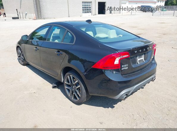 YV140MTL3J2455794 2018 VOLVO S60 Black Հետևի ձախ