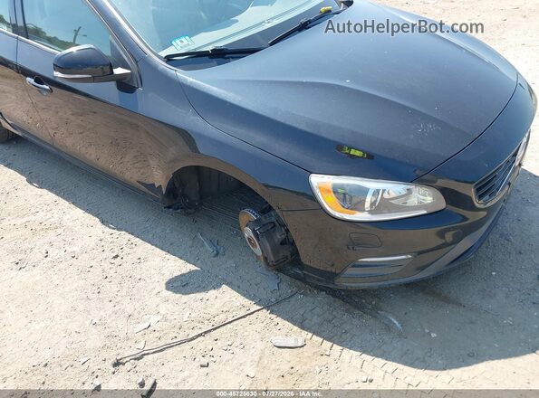 YV140MTL3J2455794 2018 VOLVO S60 Black Դիմացի տեսք