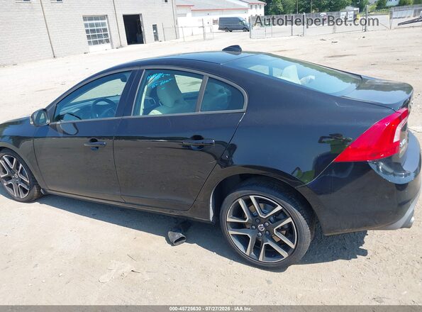 YV140MTL3J2455794 2018 VOLVO S60 Black Սալոնի 360 աստիճան տեսք