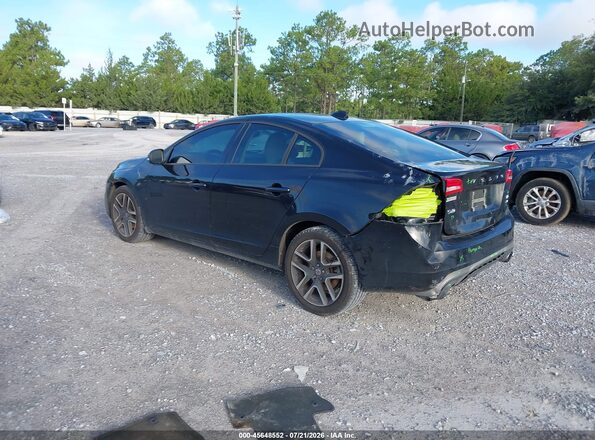 YV140MTL7H2420816 2017 VOLVO S60 Black Trasero izquierdo