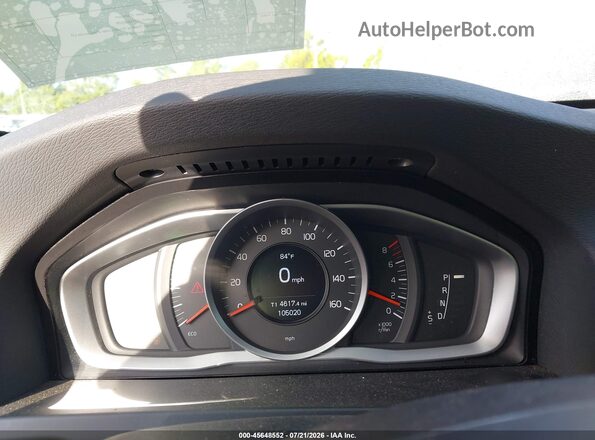 YV140MTL7H2420816 2017 VOLVO S60 Black Vista de los asientos traseros