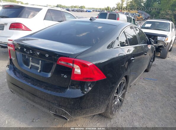 YV149MFK9G2395201 2016 VOLVO S60 Black Trasero derecho