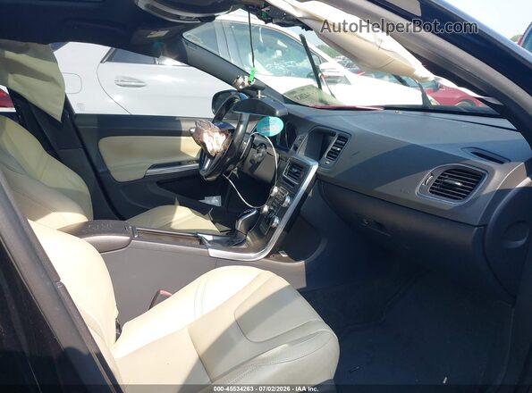 YV149MFK9G2395201 2016 VOLVO S60 Black Vista interior delantera
