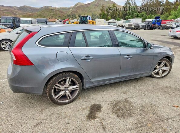 YV1612SK1G1311372 2016 VOLVO V60 Gray Trasero derecho