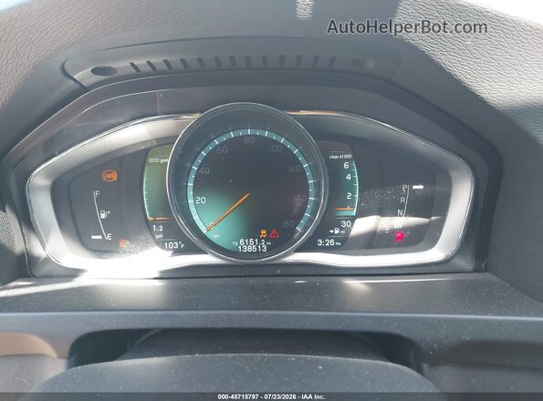 YV1612TK1G2395590 2016 VOLVO S60 Silver უკანა სავარძლების ხედი