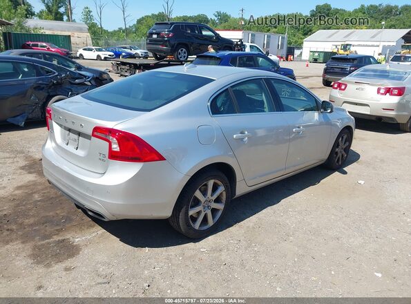 YV1612TK1G2395590 2016 VOLVO S60 Silver უკანა მარჯვენა