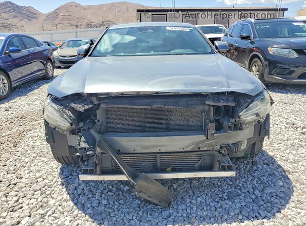 YV1A22MK0H1014972 2017 VOLVO S90 Gray Vista frontal