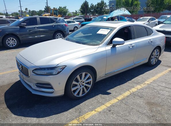 YV1A22ML0H1011191 2017 VOLVO S90 Silver Przód lewy