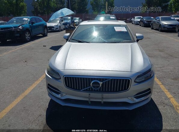 YV1A22ML0H1011191 2017 VOLVO S90 Silver Widok z przodu