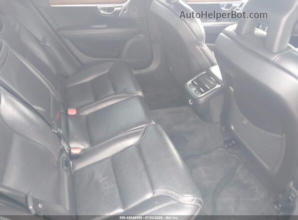 YV1A22ML5H1017052 2017 VOLVO S90 Gray Вид наклейки з VIN-кодом