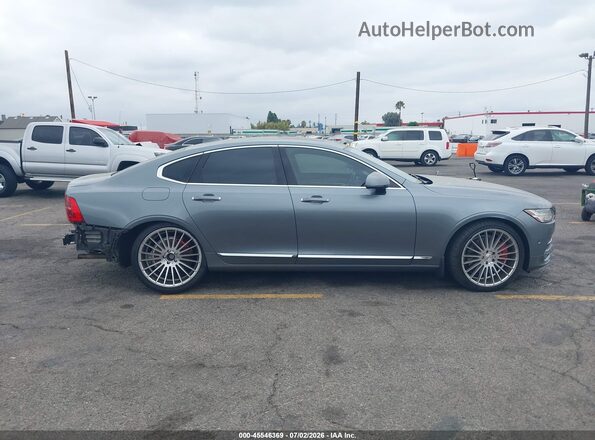 YV1A22ML5H1017052 2017 VOLVO S90 Gray Вид задньої частини салону