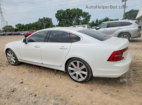 YV1A22ML6H1008540 2017 VOLVO S90 White უკანა მარცხენა