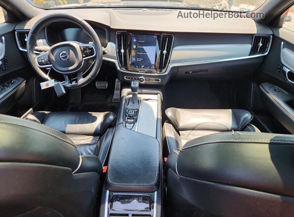 YV1A22VM6J1069061 2018 VOLVO V90 Gray Widok deski rozdzielczej