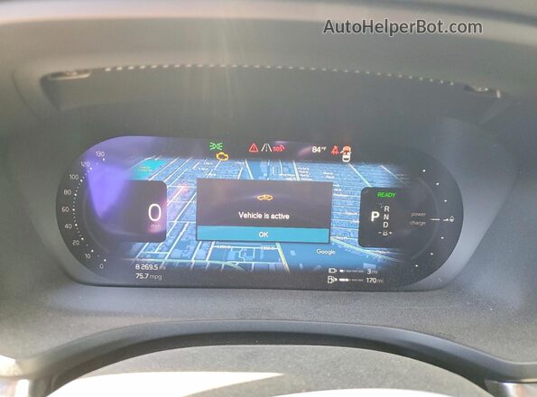 YV1H60EP3R1624111 2024 VOLVO V60 Black ხელსაწყოთა პანელის ხედი