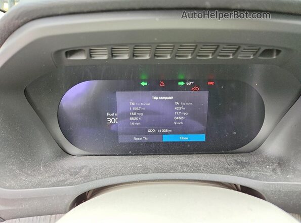 YV40621N7P1983166 2023 VOLVO XC90 Gray ხელსაწყოთა პანელის ხედი