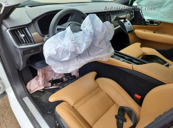 YV4062NLXT1205740 2026 VOLVO V90 White Widok deski rozdzielczej