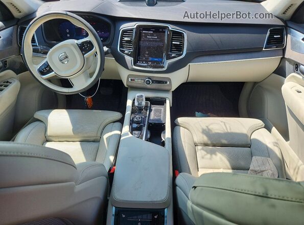 YV4062PA3P1987039 2023 VOLVO XC90 White Вид панелі приладів