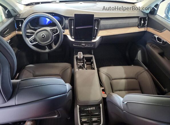 YV4062PB3S1369656 2025 VOLVO XC90 Blue Widok deski rozdzielczej