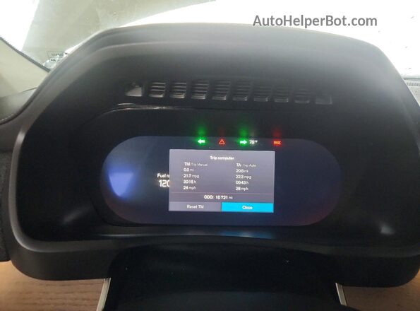 YV4062PB7S1372799 2025 VOLVO XC90 White Instrument cluster view