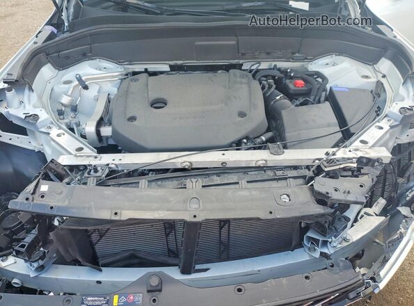 YV4062PB7S1392826 2025 VOLVO XC90 White ძრავის განყოფილების ხედი