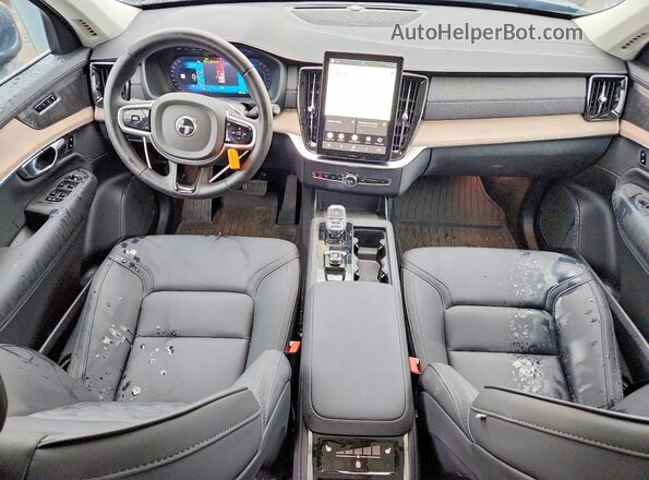 YV4062PB8S1364713 2025 VOLVO XC90 Blue Widok deski rozdzielczej