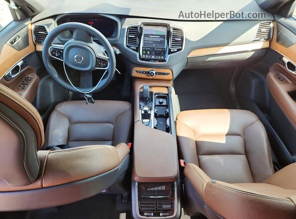 YV4062PE5S1309453 2025 VOLVO XC90 White Vista del salpicadero