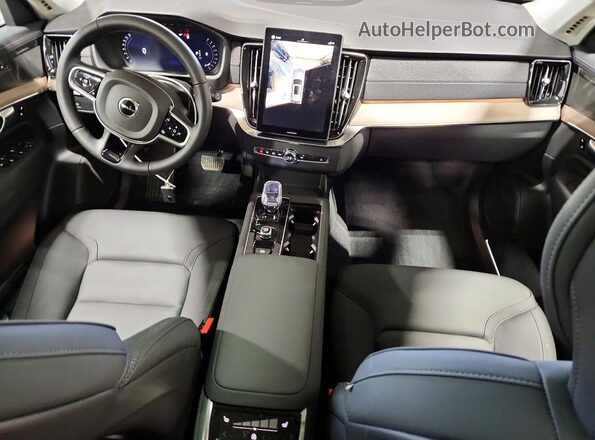 YV4062PE5T1463842 2026 VOLVO XC90 Black Widok deski rozdzielczej