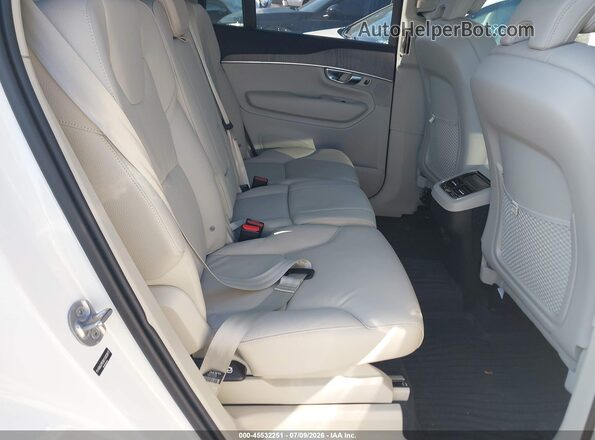 YV4062PE8S1332077 2025 VOLVO XC90 White Widok naklejki z numerem VIN