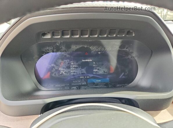 YV4062PE8T1470011 2026 VOLVO XC90 Gray Instrument cluster view
