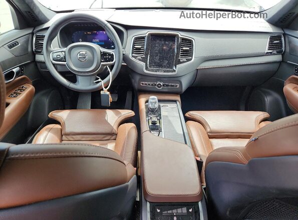 YV4062PF3R1245240 2024 VOLVO XC90 Gray Առջևի վահանակի տեսք