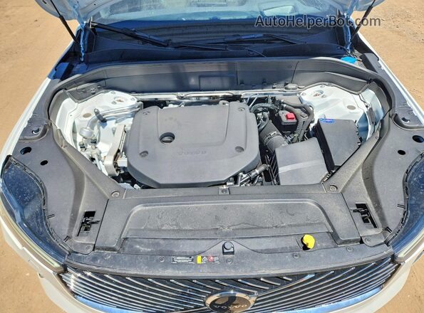 YV4062PG8S1377487 2025 VOLVO XC90 White ძრავის განყოფილების ხედი