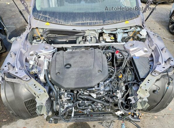 YV4062PM4T1441628 2026 VOLVO XC90 Gray Vista del compartimento del motor