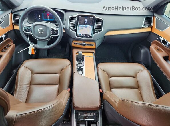 YV4062PN1P1940319 2023 VOLVO XC90 Белый Вид панели приборов