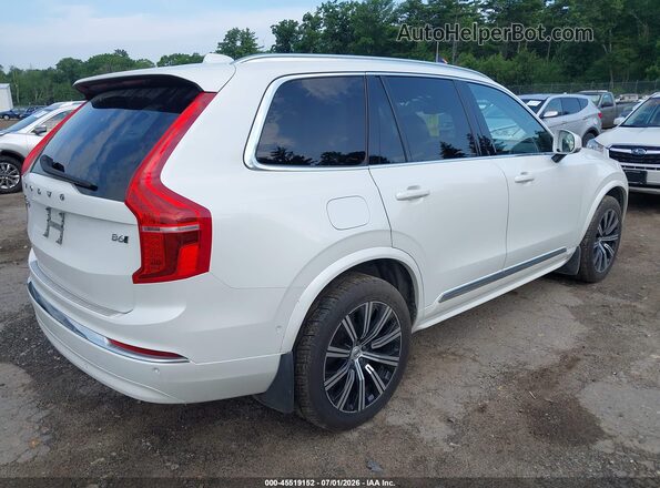 YV4062PN2P1912075 2023 VOLVO XC90 White უკანა მარჯვენა