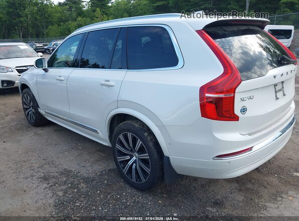 YV4062PN2P1912075 2023 VOLVO XC90 White უკანა მარცხენა