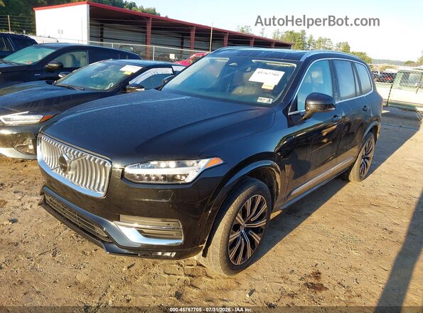 YV4062PN5P1943613 2023 VOLVO XC90 Black Առջևի ձախ երեք քառորդ տեսարան