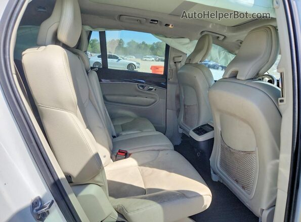 YV4102CK1K1418784 2019 VOLVO XC90 White Vista interior trasera