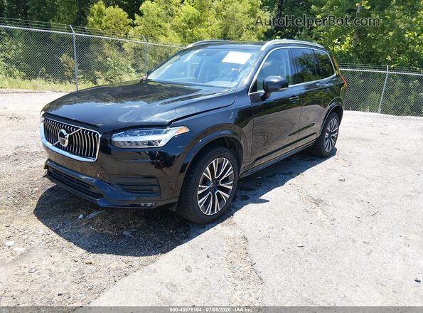 YV4102CK1L1544449 2020 VOLVO XC90 Black Առջևի ձախ երեք քառորդ տեսարան