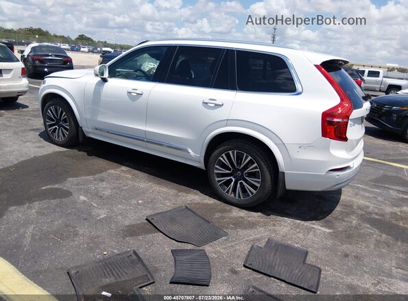 YV4102CK1N1801032 2022 VOLVO XC90 White Trasero izquierdo