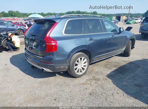 YV4102CK3J1356142 2018 VOLVO XC90 Blue Trasero derecho