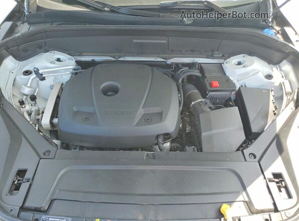 YV4102CK5K1455689 2019 VOLVO XC90 White ძრავის განყოფილების ხედი