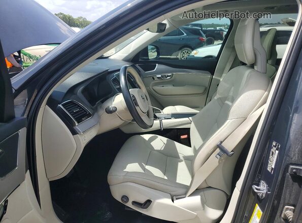 YV4102CK7M1670882 2021 VOLVO XC90 Gray Սալոնի դիմացի տեսք
