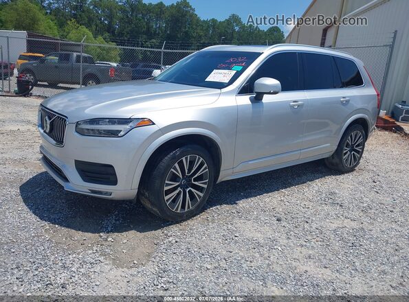 YV4102CK9L1555215 2020 VOLVO XC90 Silver Առջևի ձախ երեք քառորդ տեսարան