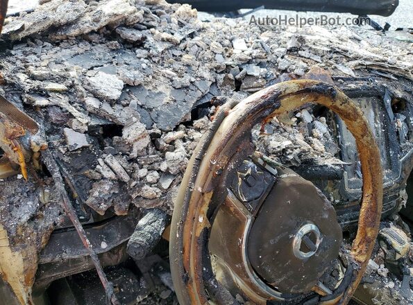 YV4102CK9N1825739 2022 VOLVO XC90 Black Instrument cluster view