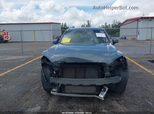 YV4102CK9N1828401 2022 VOLVO XC90 Light Blue Вид спереду