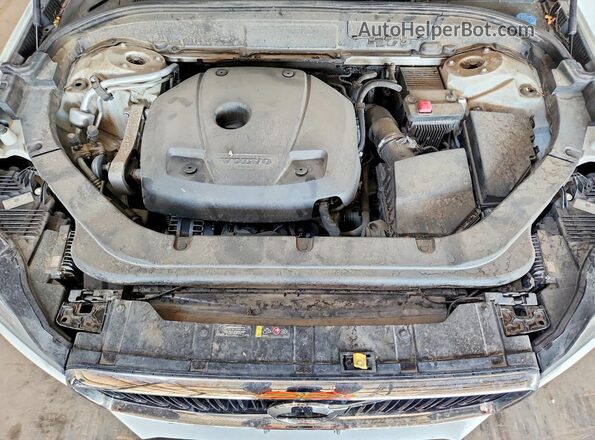 YV4102DKXL1459172 2020 VOLVO XC60 White ძრავის განყოფილების ხედი