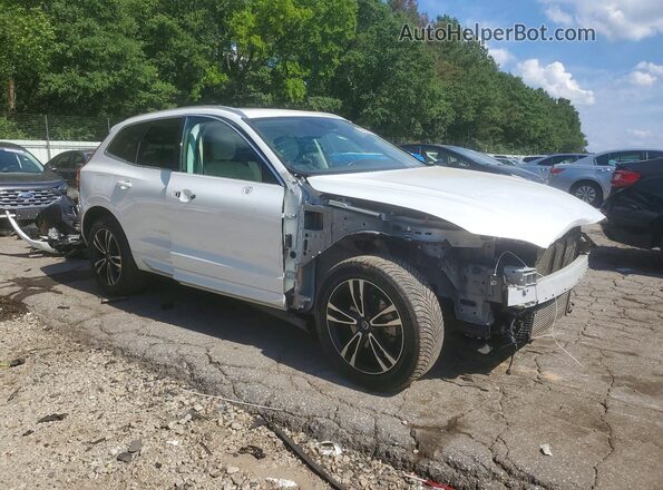 YV4102DKXM1733133 2021 VOLVO XC60 White Przód prawy